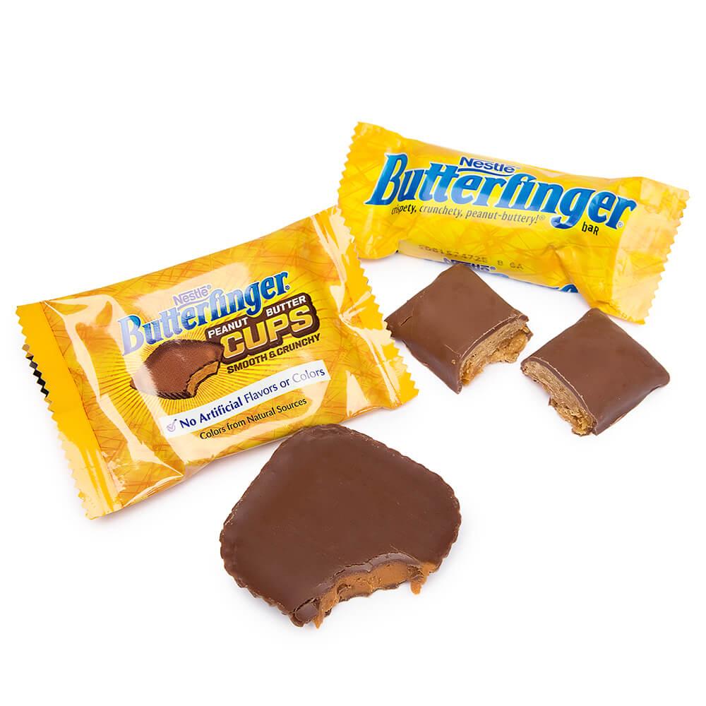 Butterfinger Fun Size Candy Bars Assortment: 40-Piece Bag - Candy Warehouse