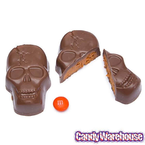 Butterfinger Peanut Butter Cups Skulls: 10.8-Ounce Bag - Candy Warehouse