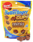 Butterfinger Peanut Butter Cups Unwrapped Minis Candy: 8-Ounce Bag