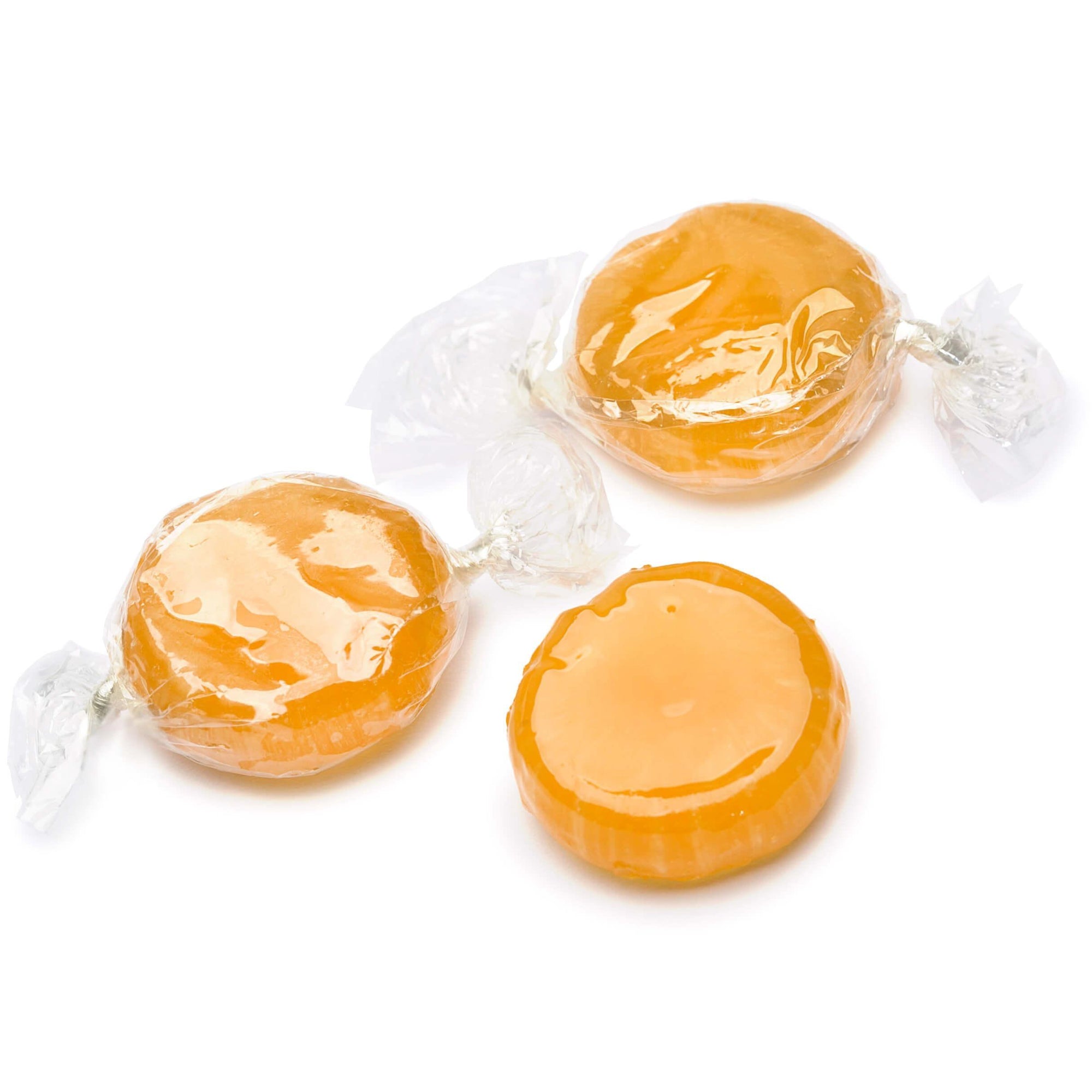 Butterscotch Buttons Hard Candy: 5LB Bag - Candy Warehouse