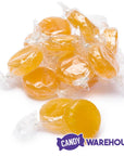 Butterscotch Buttons Hard Candy: 5LB Bag - Candy Warehouse