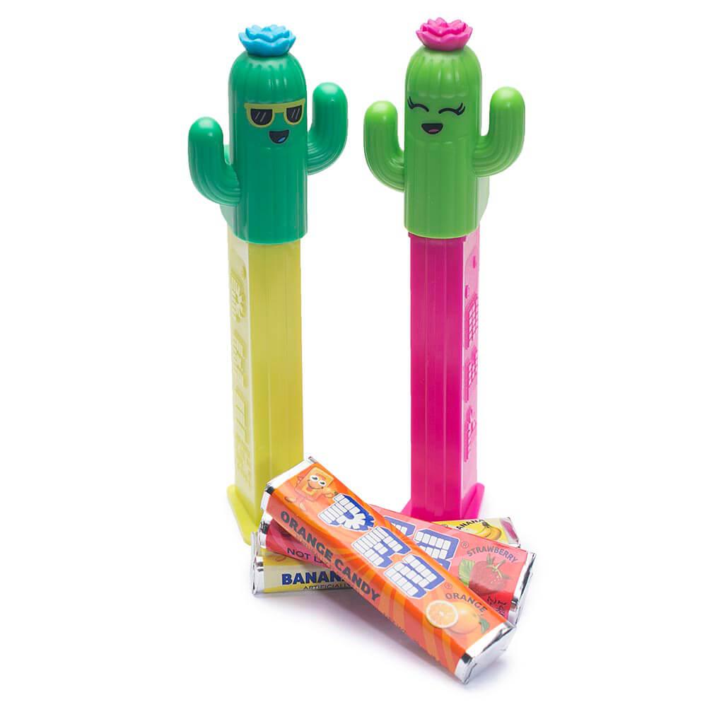 Cactus PEZ Dispenser Candy Packs: 12-Piece Set