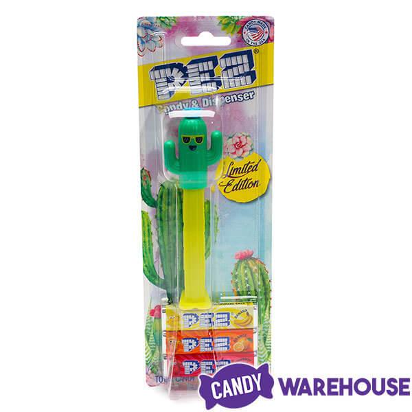 Cactus PEZ Dispenser Candy Packs: 12-Piece Set