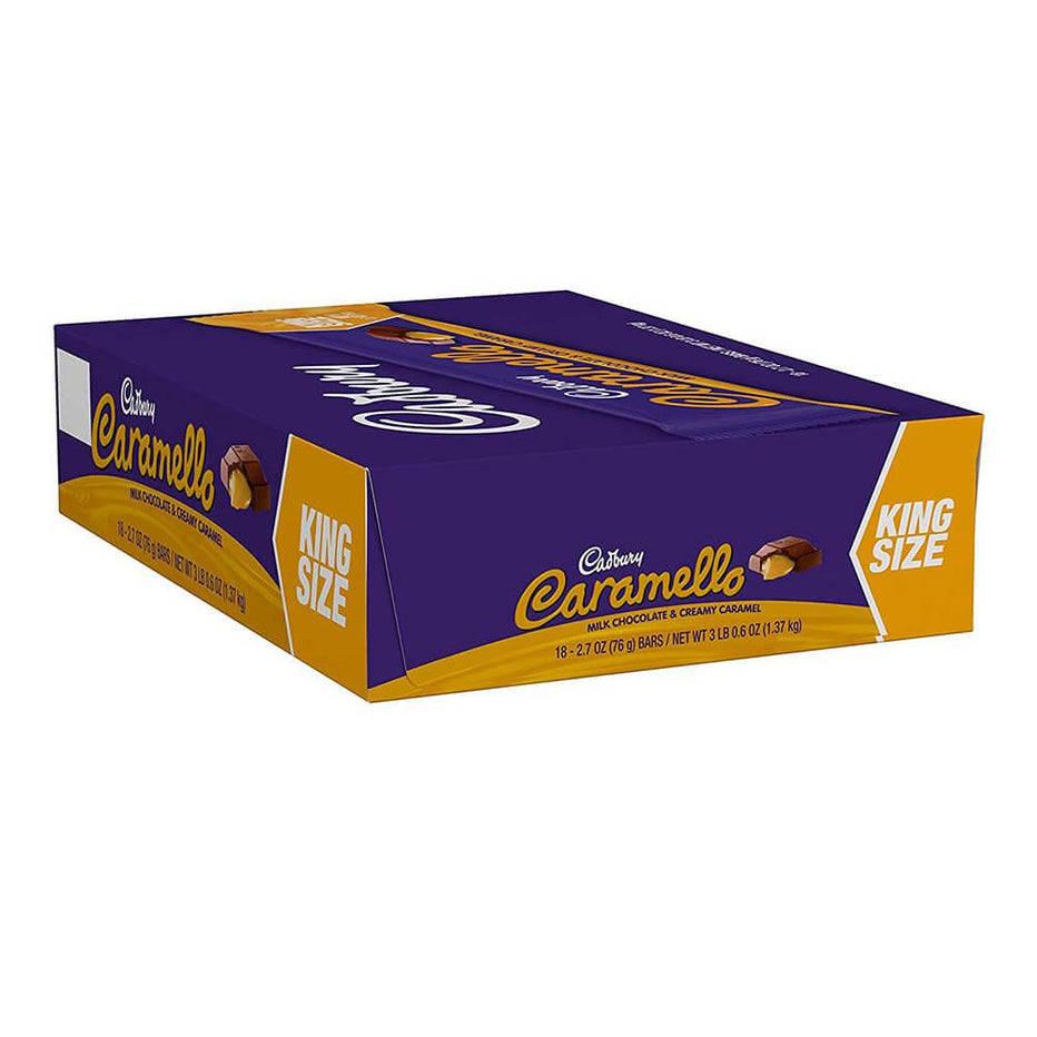 Cadbury Caramello Candy Bars: 18-Piece Box – Candy Warehouse