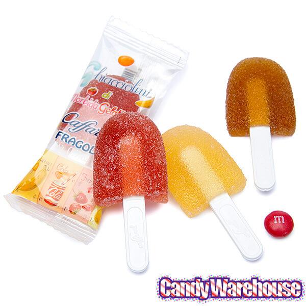 Caffarel Italian Jelly Candy Lollipops: 6-Piece Set - Candy Warehouse