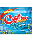 Cajillions Blue Raspberry Chewy Candy Packs: 120-Piece Box