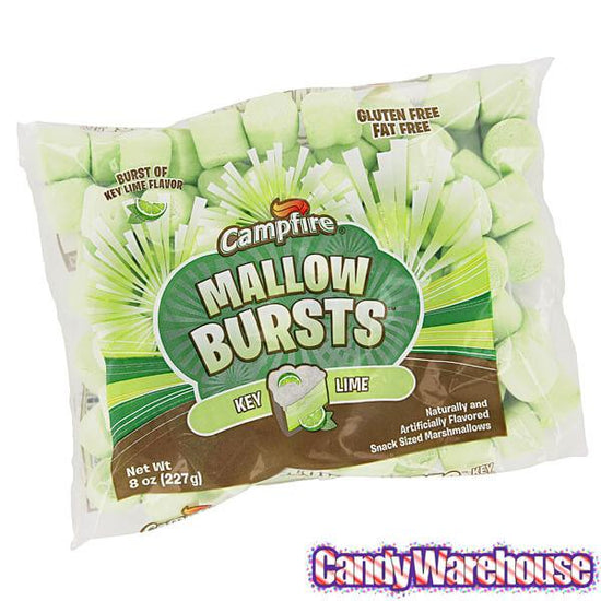 Campfire Mallow Bursts Marshmallows - Key Lime: 8-Ounce Bag | Candy ...