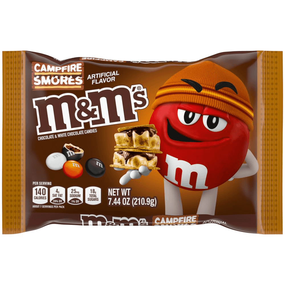 Campfire Smores M&Ms: 7.4 Ounce Bag - Candy Warehouse