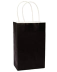 Candy Bags with Handles - Black: 12-Piece Pack