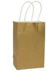 Candy Bags with Handles - Gold: 12-Piece Pack