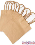 Candy Bags with Handles - Natural: 12-Piece Pack