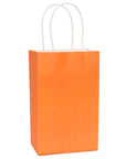 Candy Bags with Handles - Orange: 12-Piece Pack