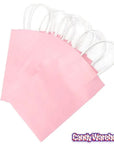 Candy Bags with Handles - Pink: 12-Piece Pack