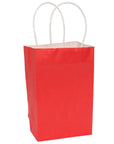 Candy Bags with Handles - Red: 12-Piece Pack