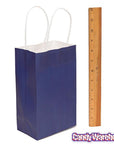 Candy Bags with Handles - Royal Blue: 12-Piece Pack - Candy Warehouse