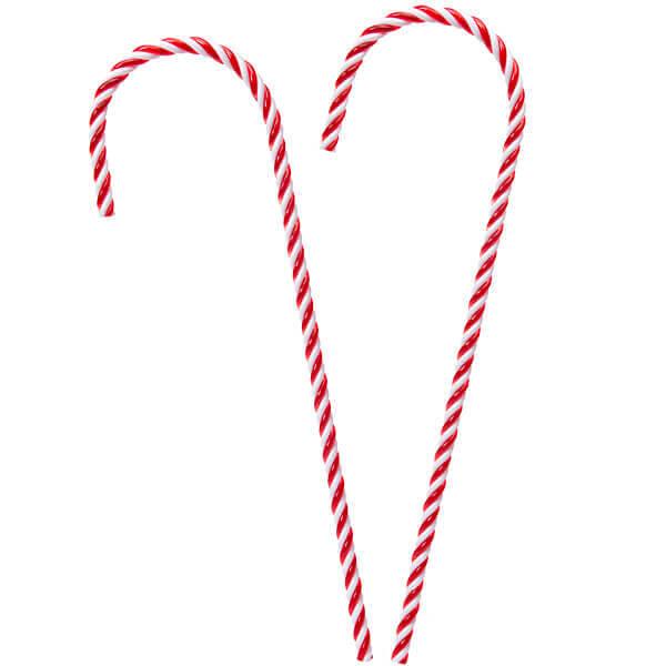 Candy Cane Ornaments - 18 Inch: 2-Piece Bag