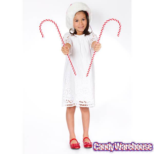 Candy Cane Ornaments - 18 Inch: 2-Piece Bag