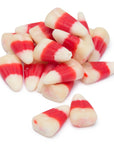 Candy Cane Peppermint Candy Corn: 16-Ounce Tub - Candy Warehouse