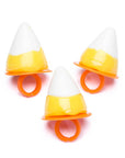 Candy Corn Ring Suckers: 12-Piece Box - Candy Warehouse