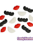 Candy Decorating Kit - Mustache, Lips and Teeth: 3.9-Ounce Set - Candy Warehouse