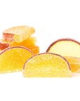 Candy Fruit Jell Slices - Pineapple: 5LB Box - Candy Warehouse