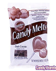 Candy Melts - Dark Cocoa: 12-Ounce Bag - Candy Warehouse