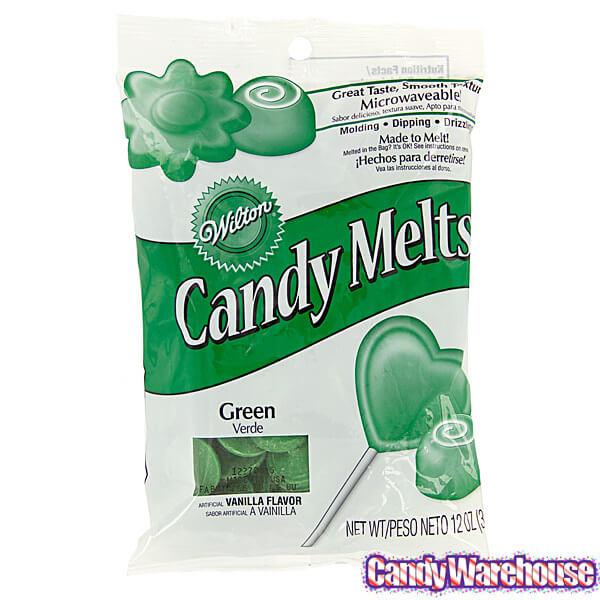 Candy Melts - Dark Green: 12-Ounce Bag - Candy Warehouse