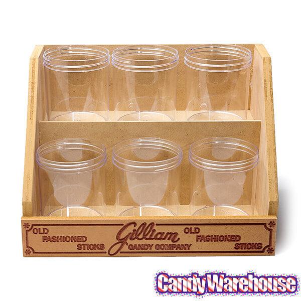 Candy Stick 6-Jar Display Rack - Candy Warehouse