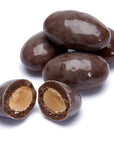 Cappuccino Chocolate Covered Almonds Candy: 2LB Bag - Candy Warehouse