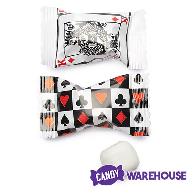 Card Games Wrapped Butter Mint Creams: 300-Piece Case - Candy Warehouse