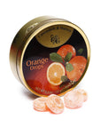 Cavendish & Harvey Hard Candy Drops Tins - Orange: 12-Piece Box