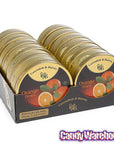 Cavendish & Harvey Hard Candy Drops Tins - Orange: 12-Piece Box