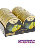 Cavendish & Harvey Hard Candy Drops Tins - Sour Lemon: 12-Piece Box - Candy Warehouse