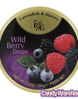 Cavendish & Harvey Hard Candy Drops Tins - Wild Berry: 12-Piece Box - Candy Warehouse