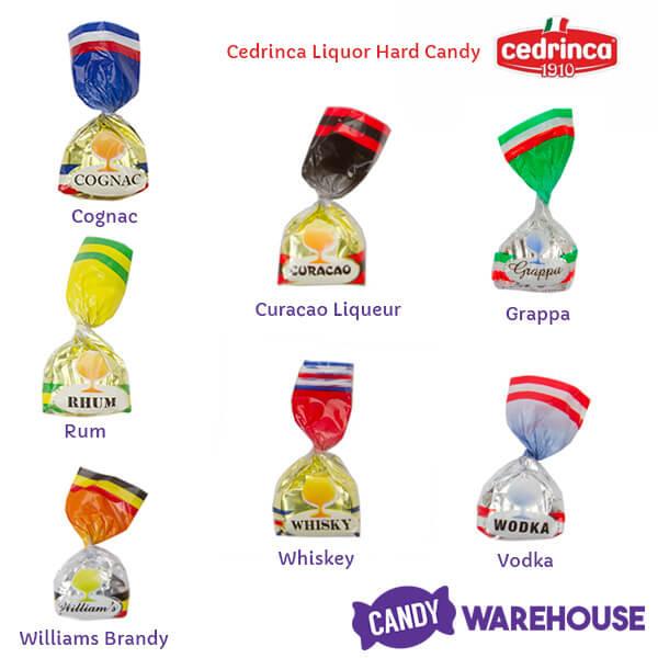 Cedrinca Liquor Hard Candy: 4.4-Ounce Bag - Candy Warehouse