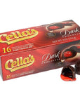 Cella's Chocolate Covered Cherries - Dark: 16-Piece Box