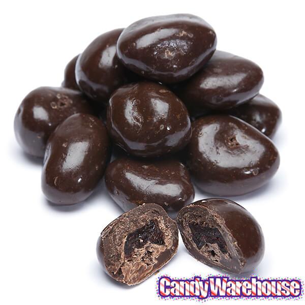 Cella's Dark Chocolate Covered Cherry Dips: 6-Ounce Bag - Candy Warehouse