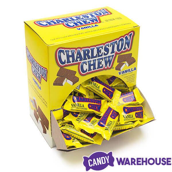 Charleston Chew Snack Size Bars: 96-Piece Box - Candy Warehouse