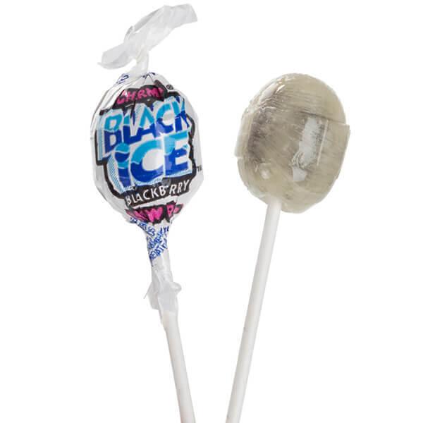 Charms Blow Pops - Black Ice: 48-Piece Box - Candy Warehouse