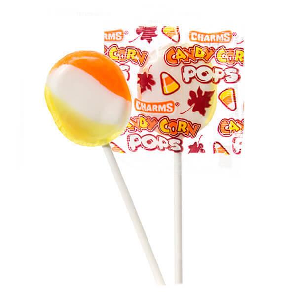 Charms Candy Corn Pops: 15-Piece Bag - Candy Warehouse