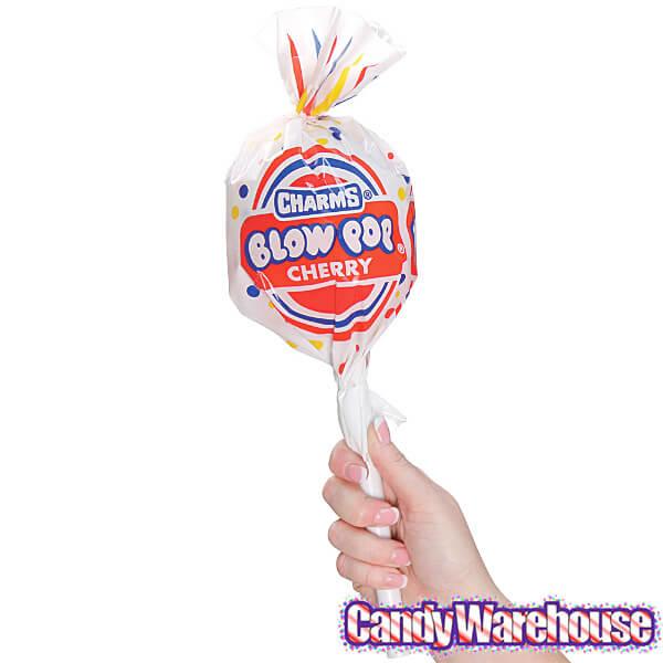 Charms Giant Blow Pops - Classic Flavors: 6-Piece Display | Candy Warehouse