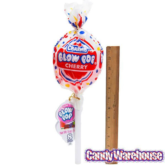 Charms Giant Blow Pops - Classic Flavors: 6-Piece Display | Candy Warehouse