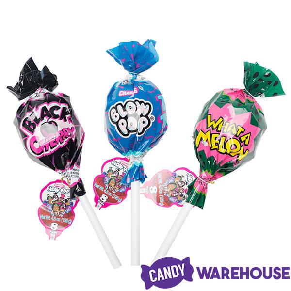 Charms Giant Blow Pops - Fun Flavors: 6-Piece Display - Candy Warehouse