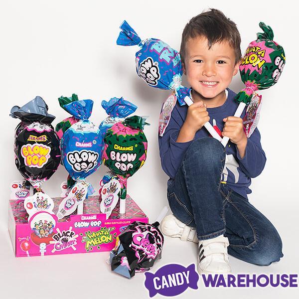 Charms Giant Blow Pops - Fun Flavors: 6-Piece Display - Candy Warehouse