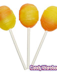 Charms Super Blow Pops - Candy Corn: 48-Piece Box - Candy Warehouse