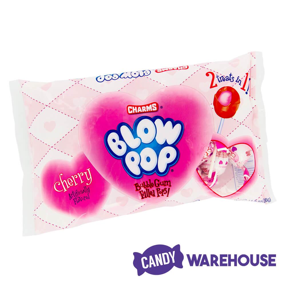 Charms Valentine Blow Pops: 20-Piece Bag - Candy Warehouse