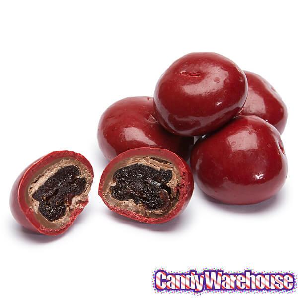 Cherry Chocolate Pastels Candy: 2LB Bag - Candy Warehouse