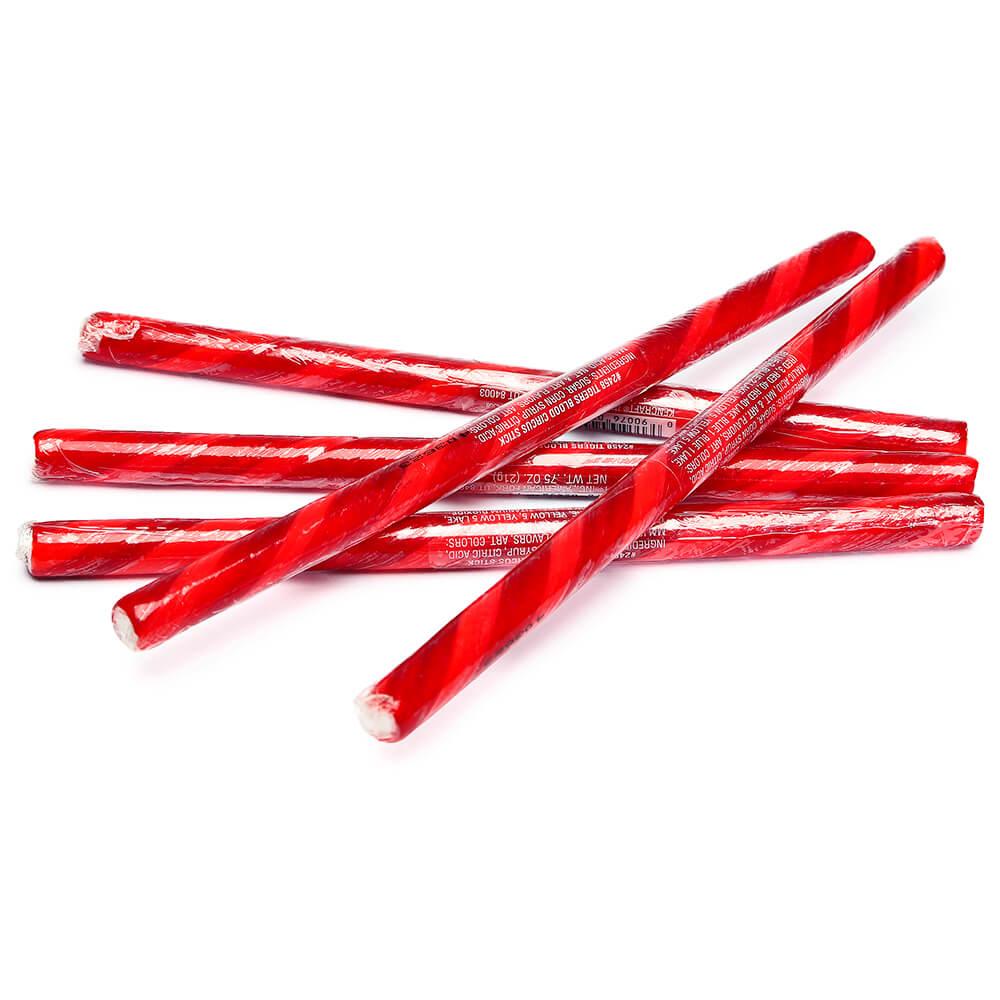 Cherry Coconut Hard Candy Sticks: 100-Piece Box - Candy Warehouse