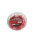 Cherry Jelly Hearts Candy: 16-Ounce Tub - Candy Warehouse