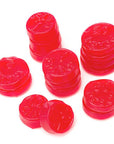 Cherry Juju Coins Candy: 7.5LB Bag - Candy Warehouse